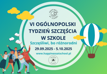 Tydzień szczęścia w szkole i przedszkolu
