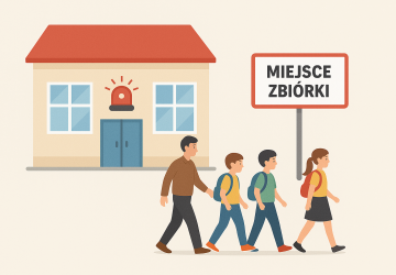 Próbna ewakuacja w naszej szkole