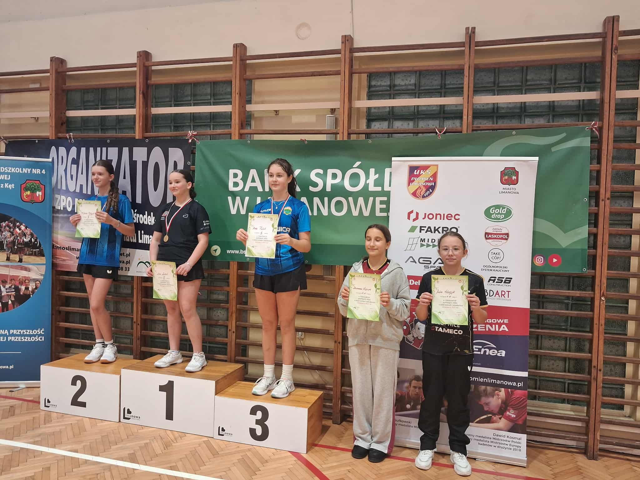 ZAWODY - TENIS STOŁOWY