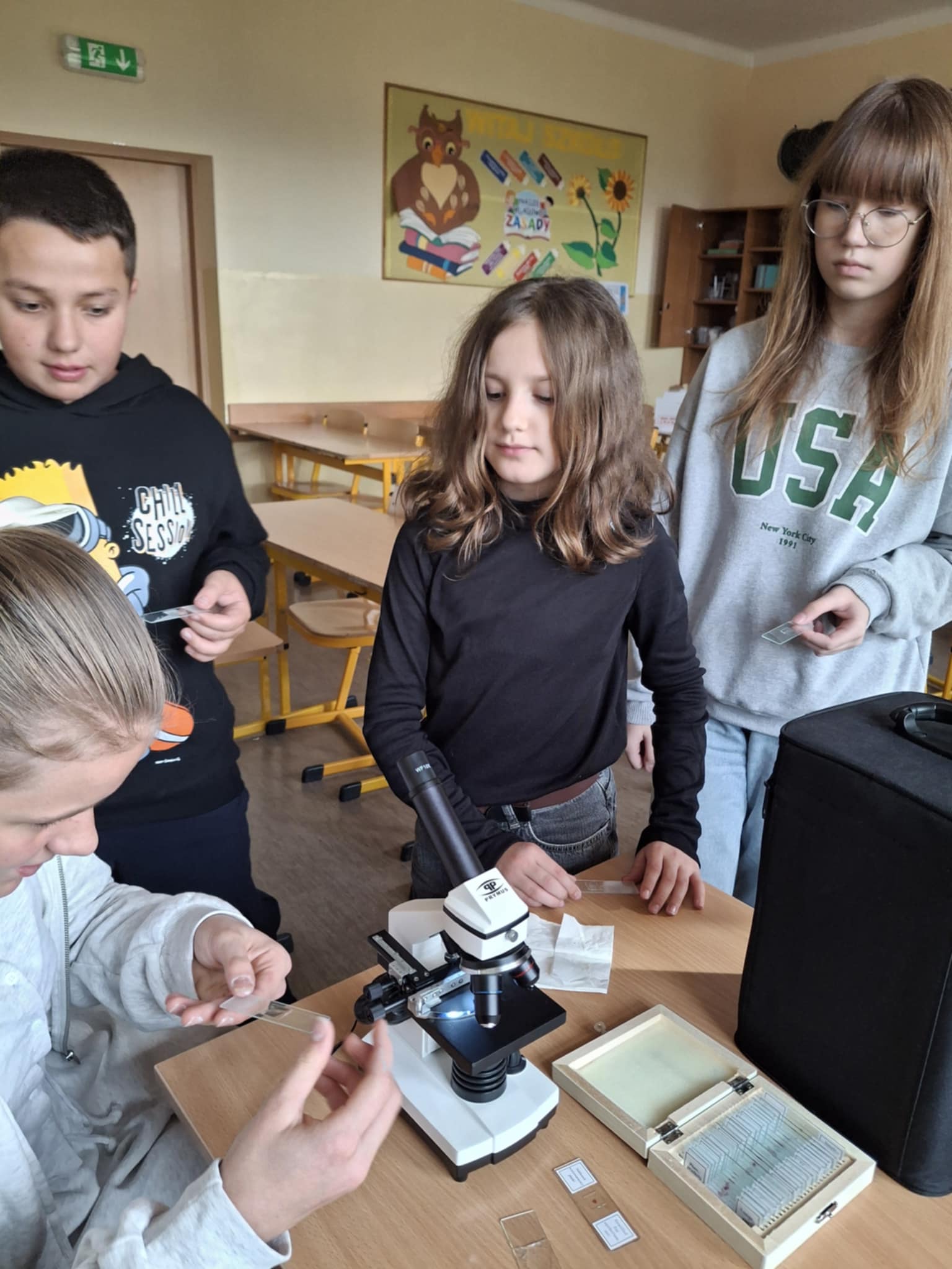 Warsztaty mikroskopowania – odkrywamy tajemnice mikroświata.