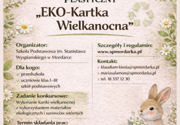 Konkurs Plastyczny „Eko-kartka wielkanocna”