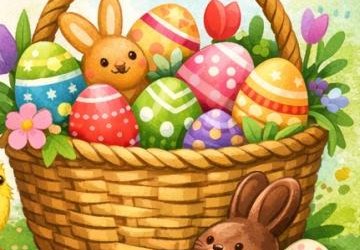 GMINNY KONKURS NA  KOSZYCZEK WIELKANOCNY