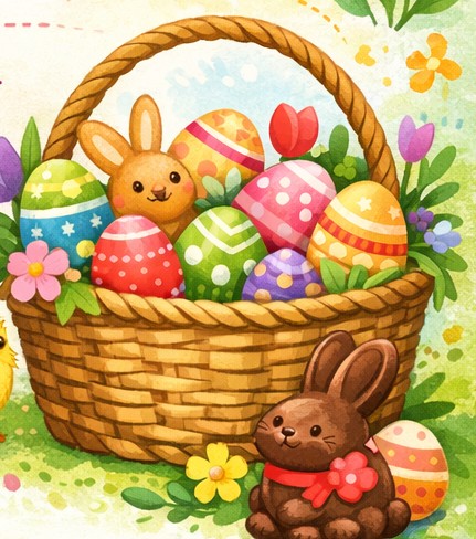 GMINNY KONKURS NA  KOSZYCZEK WIELKANOCNY