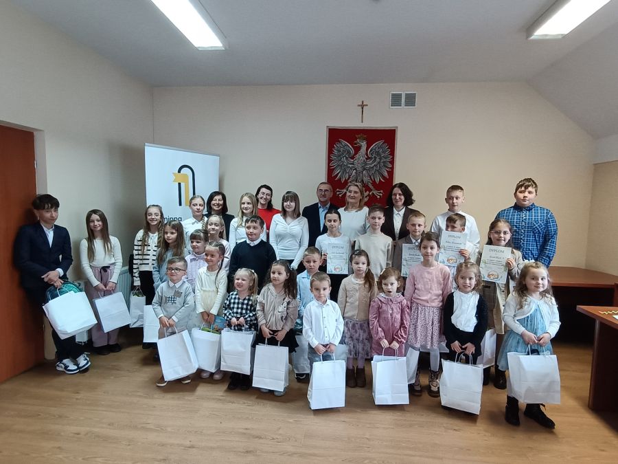 PODSUMOWANIE GMINNEGO KONKURSU NA KOSZYCZEK WIELKANOCNY